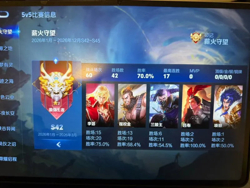 开云官网-师承磊哥，鸡爪流七十胜率上王者